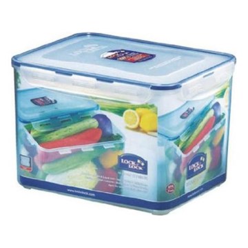 Boîte alimentaire LOCK 10 l bleue/transparente