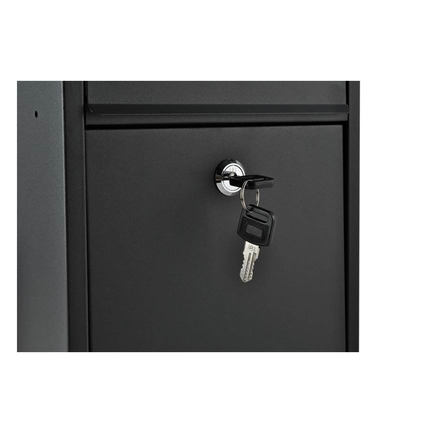 Boîte aux lettres 21,7 x 32 cm, noire