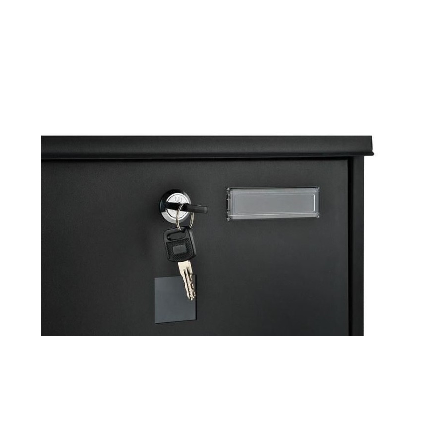 Boîte aux lettres 34x30,7 cm noir