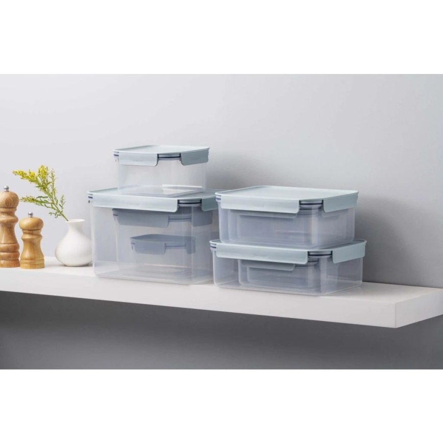 Boîte de conservation alimentaire CLASSIC PLUS 1,25 l bleu/transparent