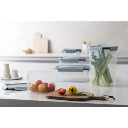 Boîte de conservation alimentaire CLASSIC PLUS 1,65 l bleu/transparent