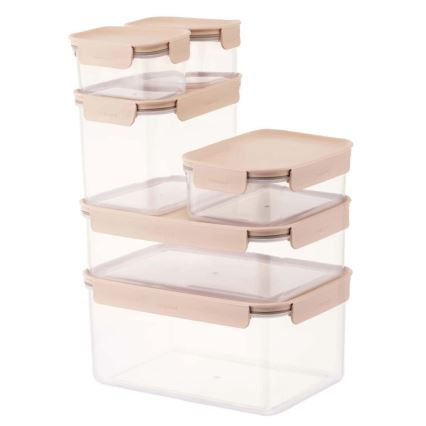 Boîte de conservation CLASSIC PLUS 2 l rose/transparente