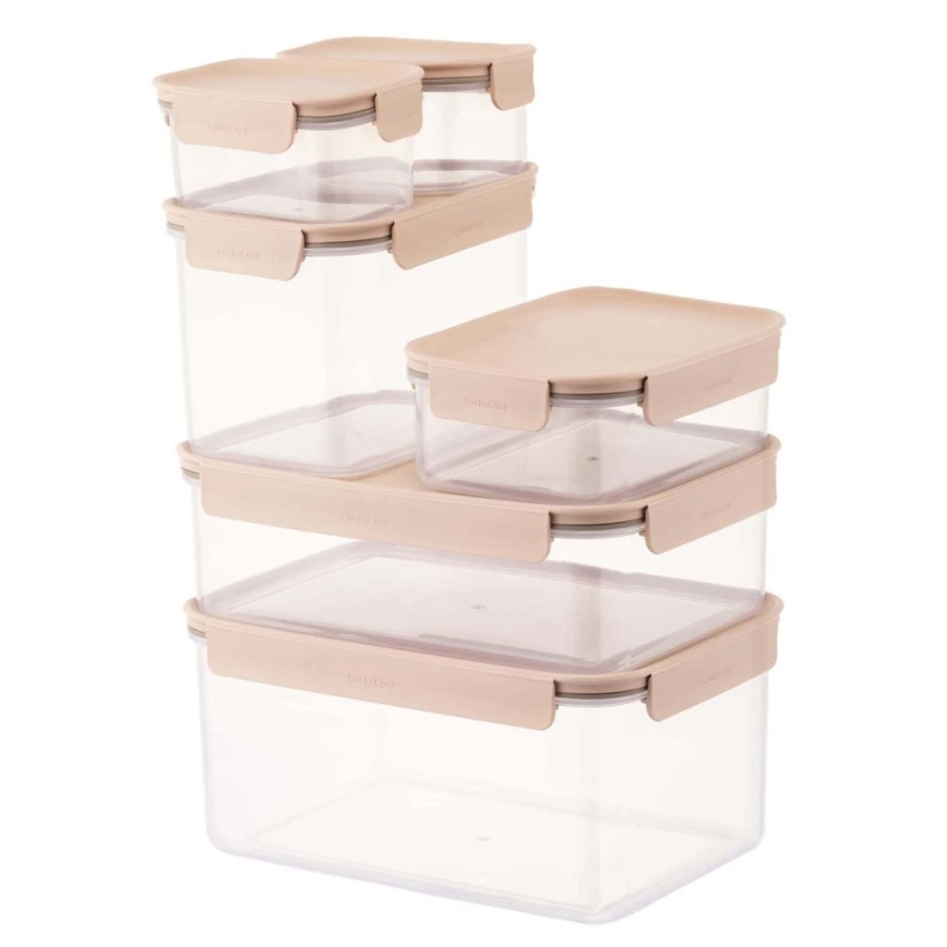 Boîte de conservation CLASSIC PLUS 2 l rose/transparente