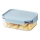 Boîte de conservation CLASSIC PLUS 420 ml bleue/transparente