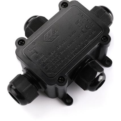 Boîte de jonction étanche 24A/230V IP68