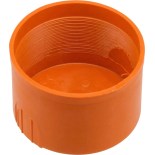 Boîte de montage pour encastrement KP60, orange