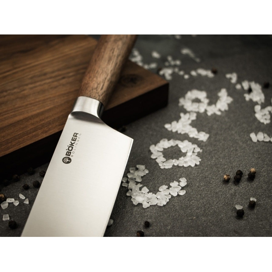 Böker - Couteau de cuisine CORE 16 cm en noyer