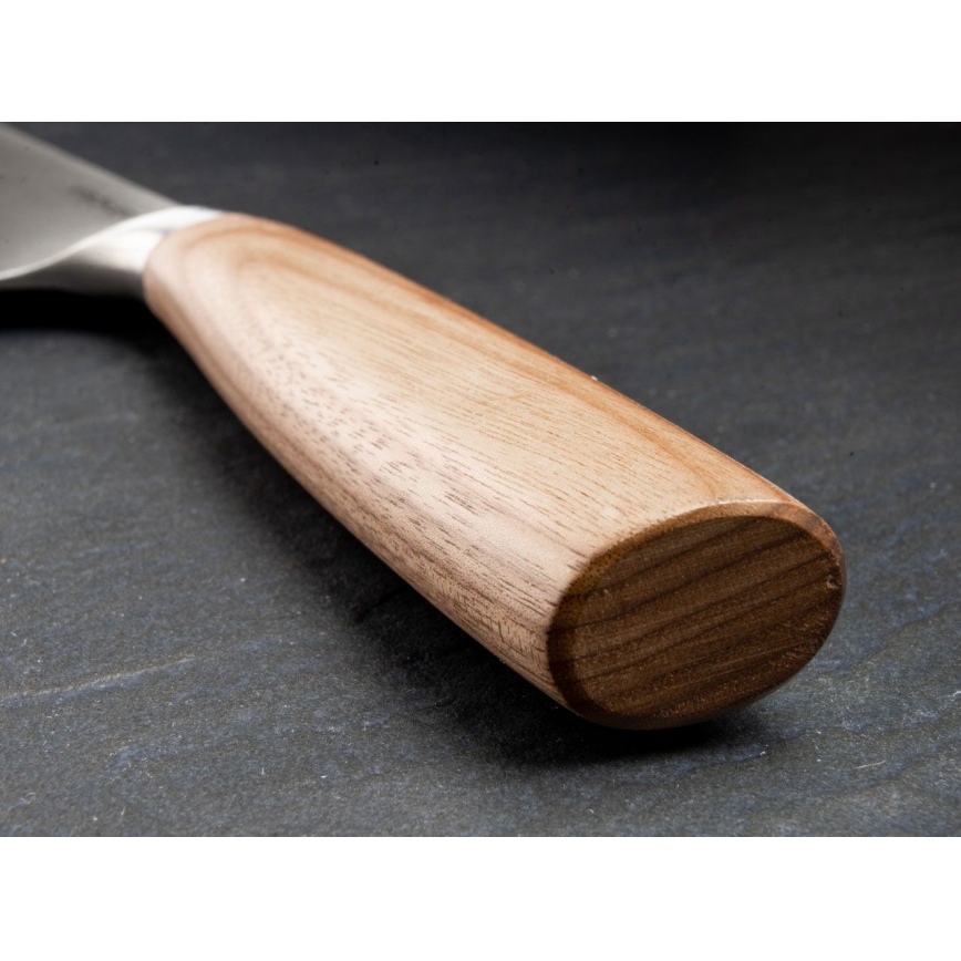Böker - Couteau de cuisine Santoku CORE 16,5 cm, manche en noyer