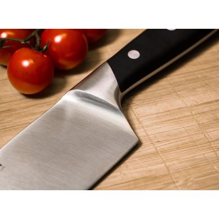 Böker - Couteau de cuisine santoku FORGE 16 cm noir