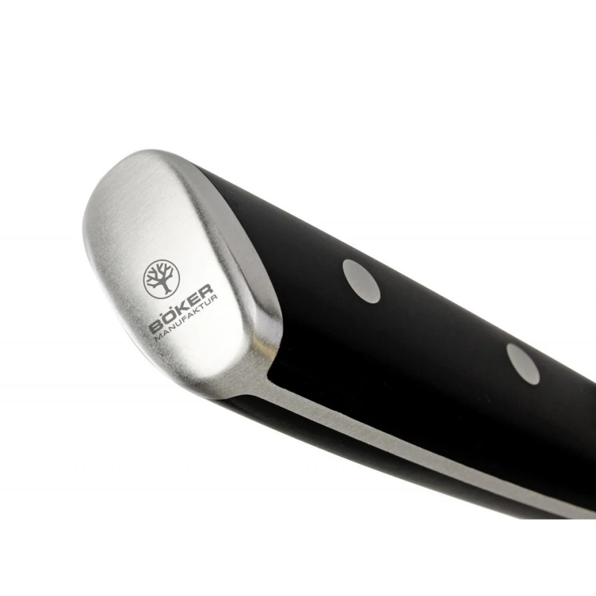 Böker - Couteau de cuisine santoku FORGE 16 cm noir