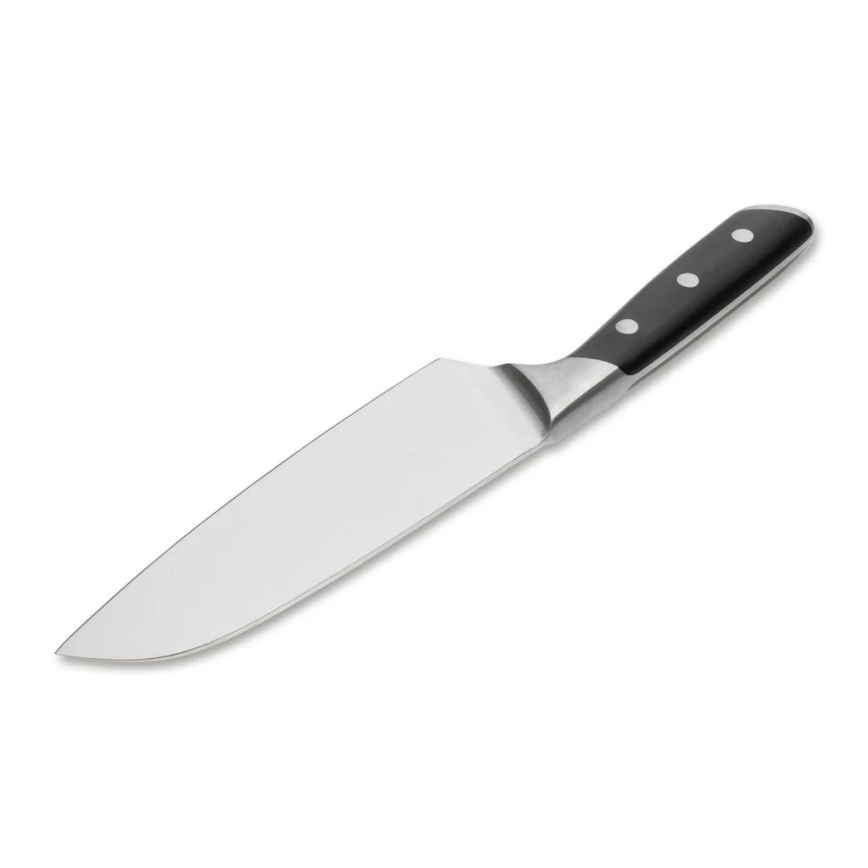 Böker - Couteau de cuisine santoku FORGE 16 cm noir
