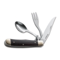 Böker - Couteau de poche avec couverts Magnum Bon Appetite 18,7 cm pakka