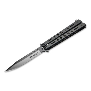 Böker - Couteau de poche Magnum Balisong All Black 22,9 cm
