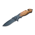 Böker - Couteau de poche Magnum Blomkvist Olive 20,5 cm bois d'olivier