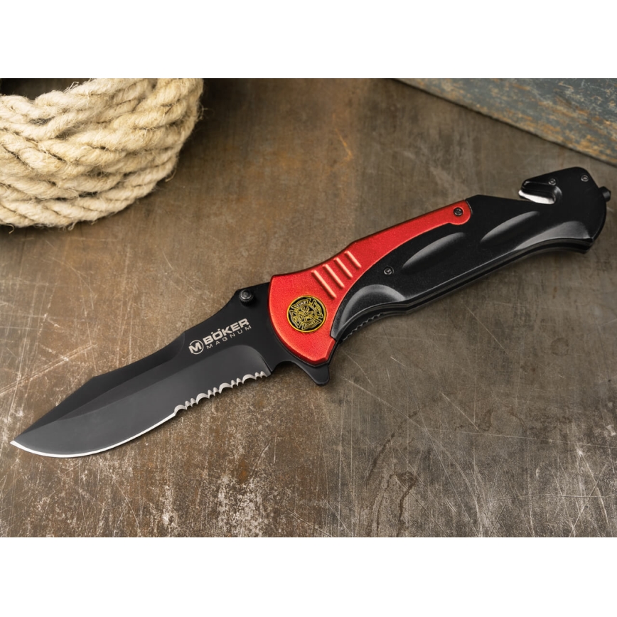 Böker - Couteau de poche Magnum Fire Chief 27 cm