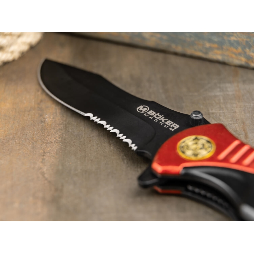 Böker - Couteau de poche Magnum Fire Chief 27 cm