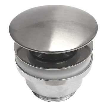 Bonde de lavabo RODBY Ø 6,6 cm chromé brillant