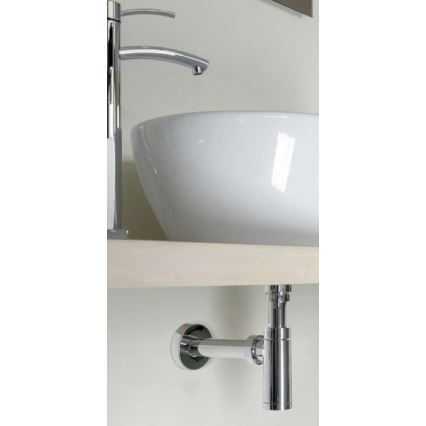 Bonomini - Siphon pour lavabo KING, chrome brillant