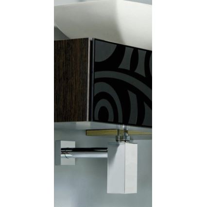 Bonomini - Siphon pour lavabo PIQUADRATO chrome brillant