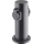 Borne prises électriques extérieure 2Z 230V IP44 noir arrondi
