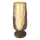 Bougeoir 25x11 cm doré/marron
