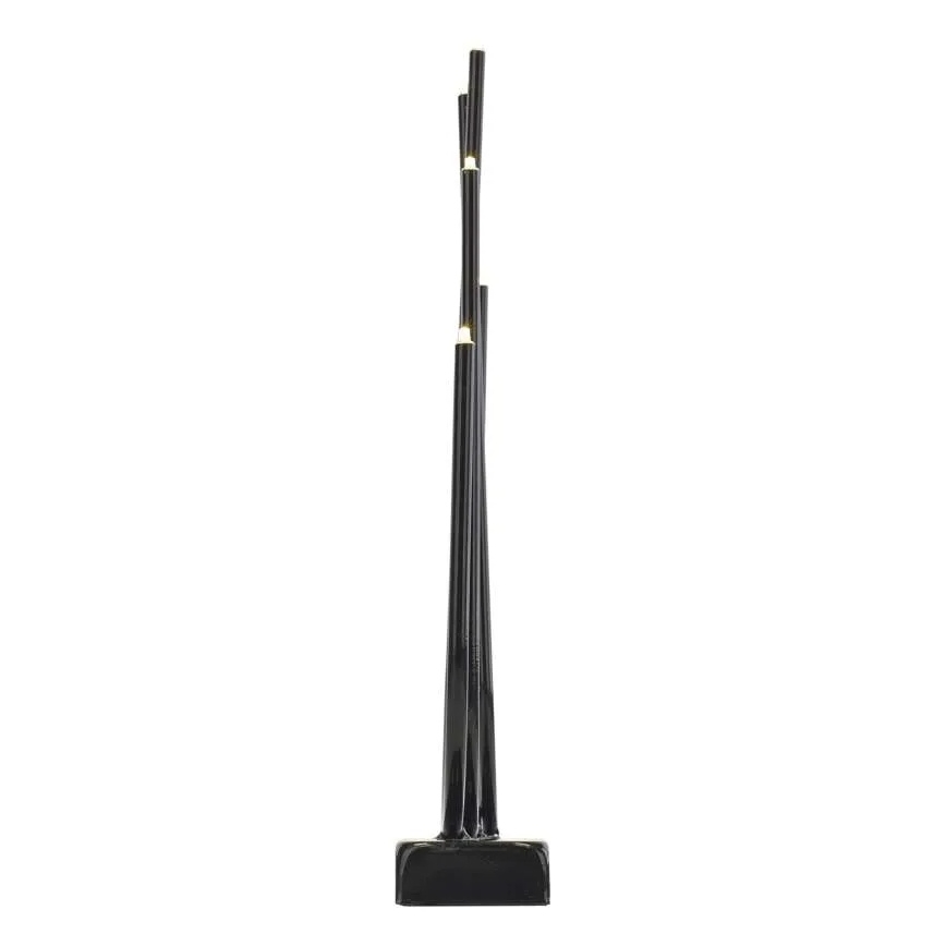 Bougeoir de Noël LED 6xLED/2xAA noir