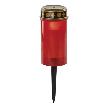 Bougie funéraire LED/2xAA IP44