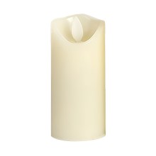 Bougie LED/2xAA blanc chaud 12,5 cm