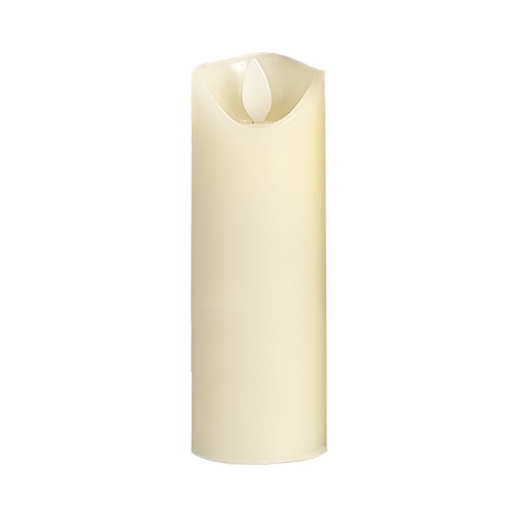 Bougie LED/2xAA blanc chaud 15 cm