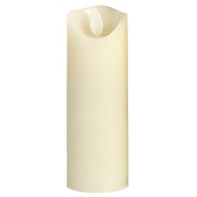 Bougie LED/2xAA blanc chaud 20 cm