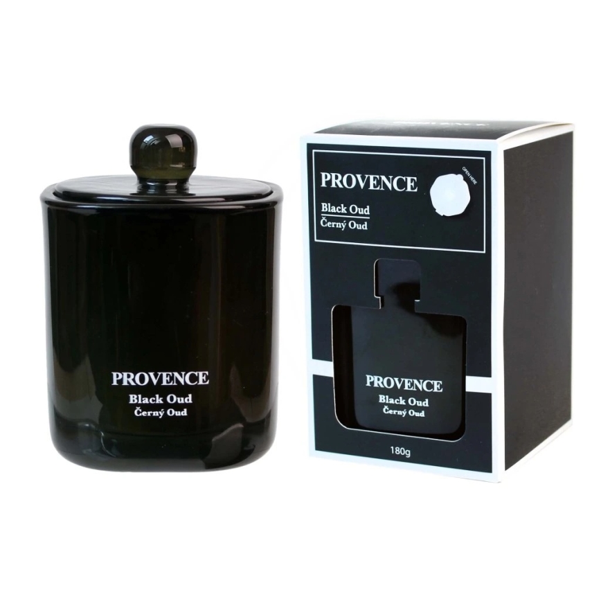 Bougie parfumée BLACK OUD 180 g · 25 heures