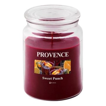 Bougie parfumée SWEET PUNCH 510 g 85-95 h.