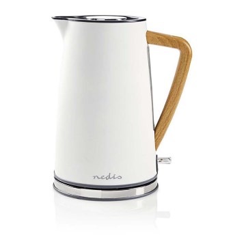 Bouilloire 1,7 l 1850-2200W/230V blanc