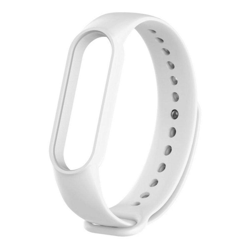 Bracelet de remplacement pour Xiaomi Mi Band 5/6 blanc