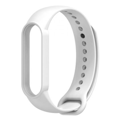 Bracelet de remplacement pour Xiaomi Mi Band 5/6 blanc