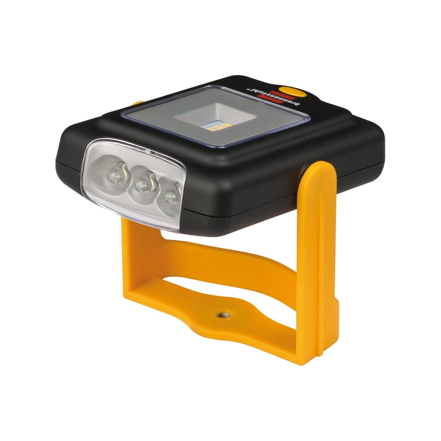 Brennenstuhl - Lampe torche de travail LED/3xAAA orange