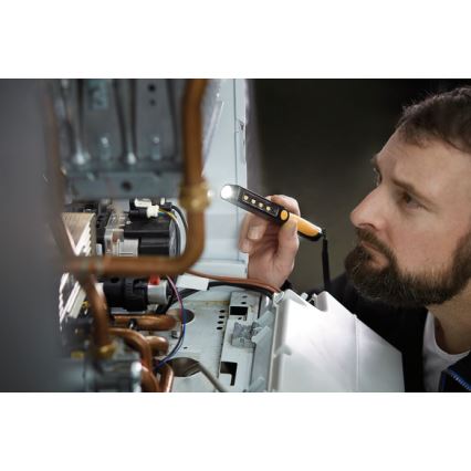 Brennenstuhl - Lampe torche de travail rechargeable LED/1600mAh/5V orange