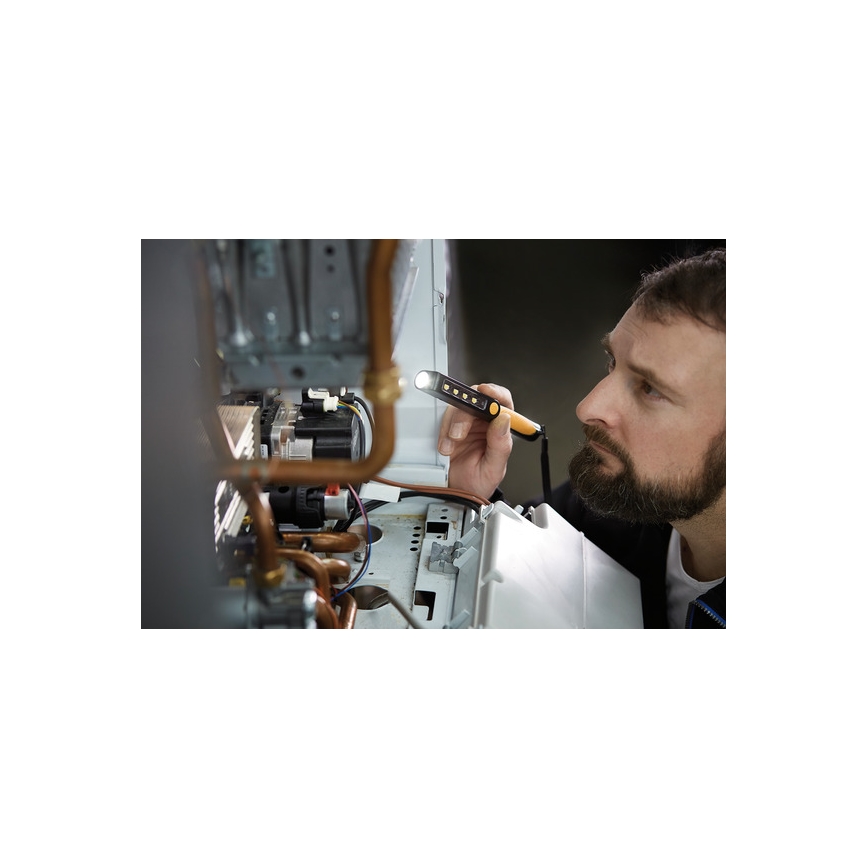 Brennenstuhl - Lampe torche de travail rechargeable LED/1600mAh/5V orange