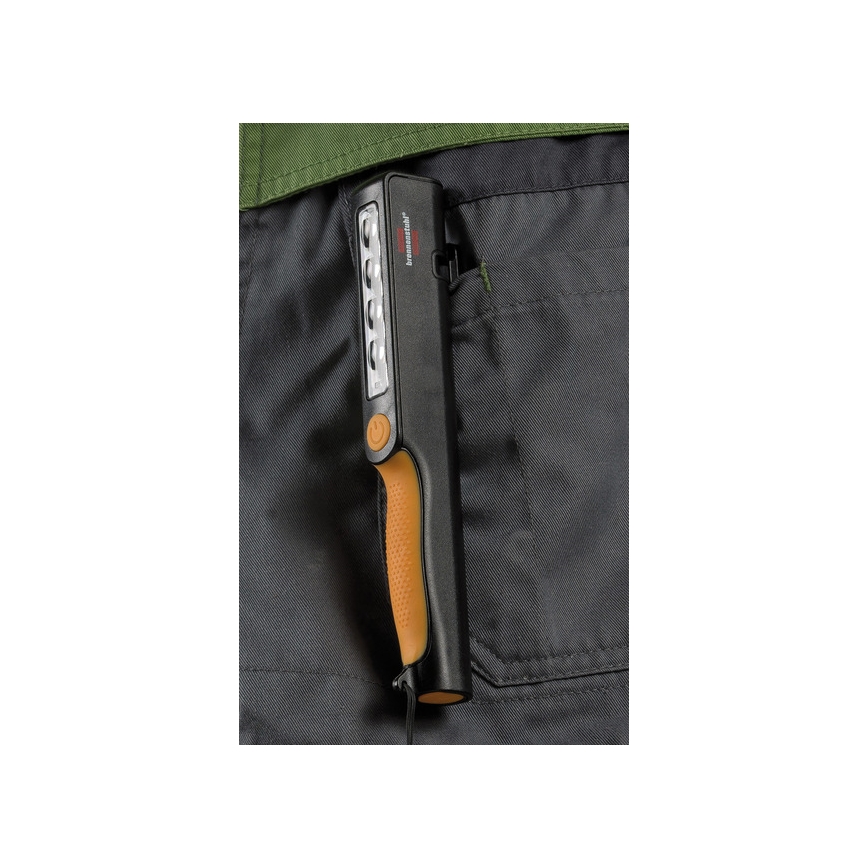 Brennenstuhl - Lampe torche de travail rechargeable LED/1600mAh/5V orange