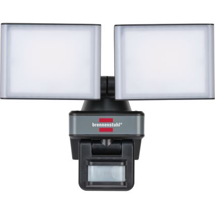 Brennenstuhl-Projecteur à intensité variable avec détecteur DUO LED/29,2W/230V 3000-6500K IP54 Wi-Fi