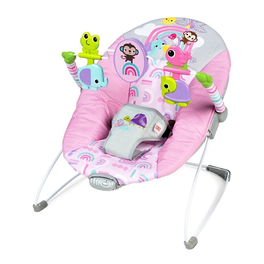 Bright Starts - Berceuse vibrante pour bébé PINK PARADISE 1xLR14