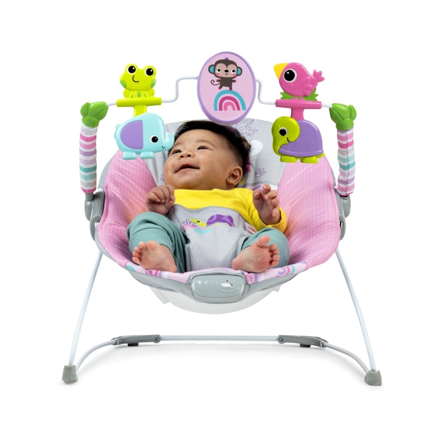 Bright Starts - Berceuse vibrante pour bébé PINK PARADISE 1xLR14