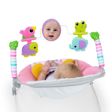 Bright Starts - Berceuse vibrante pour bébé PINK PARADISE 1xLR14