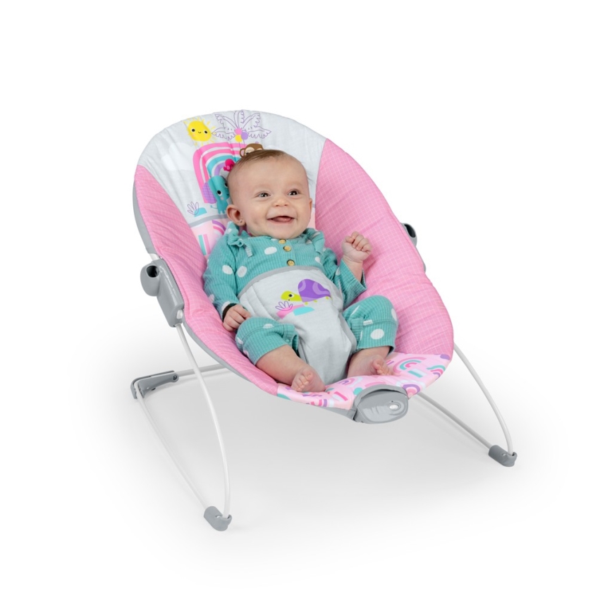 Bright Starts - Berceuse vibrante pour bébé PINK PARADISE 1xLR14