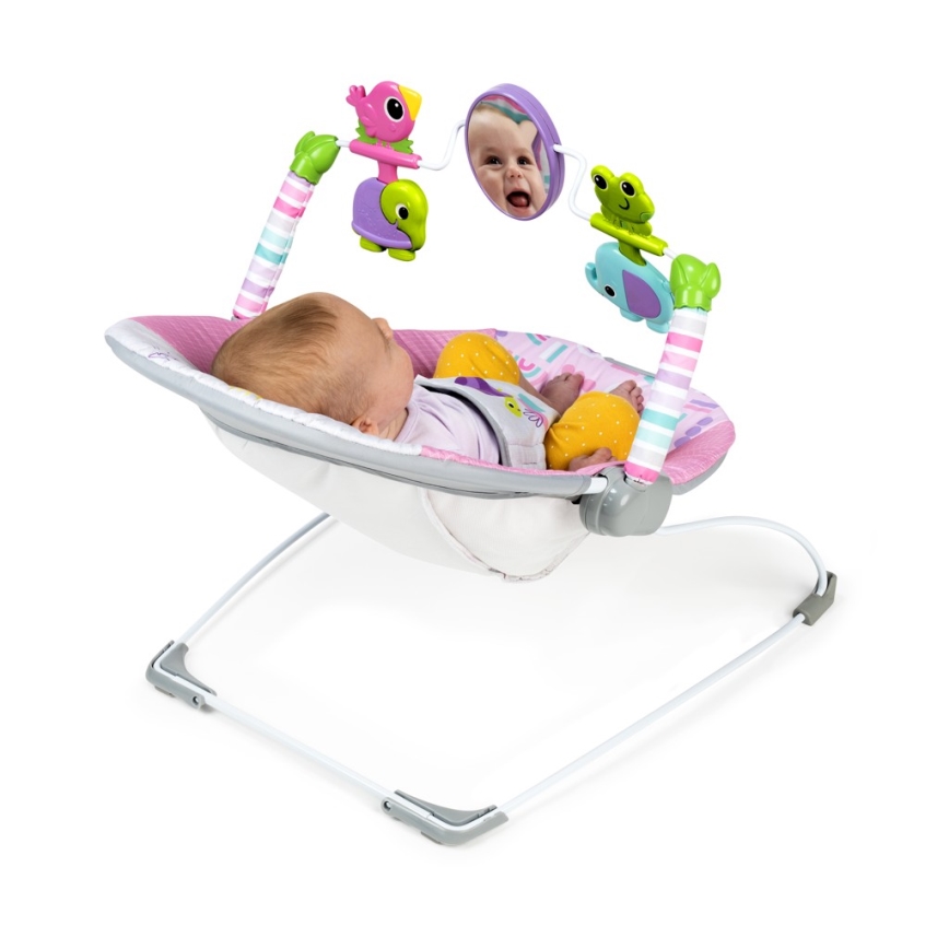 Bright Starts - Berceuse vibrante pour bébé PINK PARADISE 1xLR14