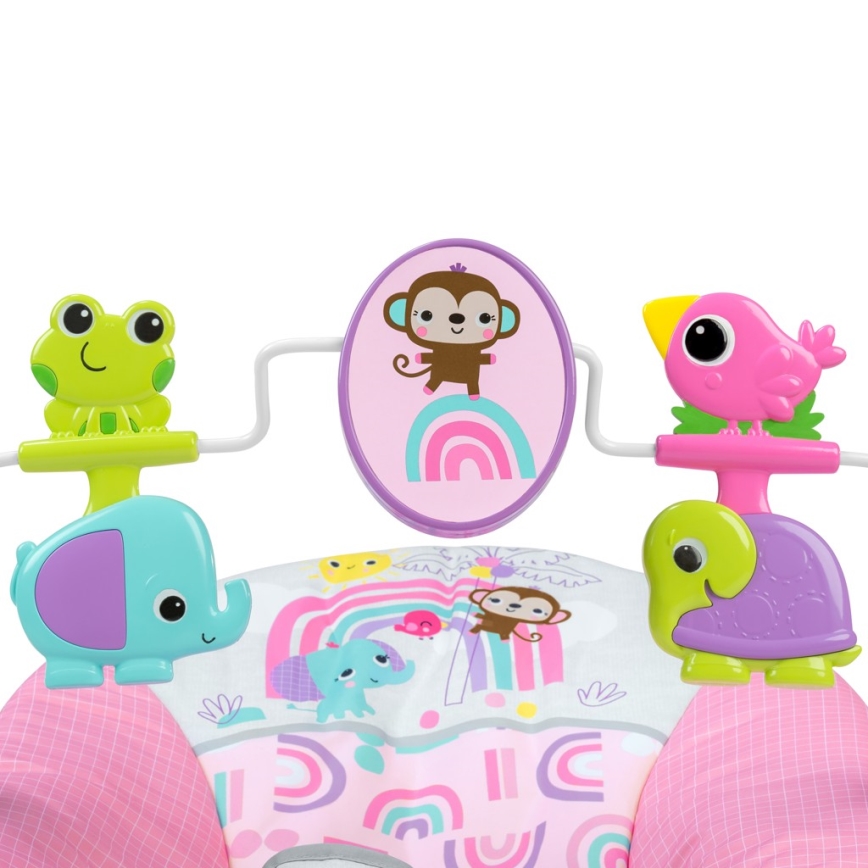 Bright Starts - Berceuse vibrante pour bébé PINK PARADISE 1xLR14