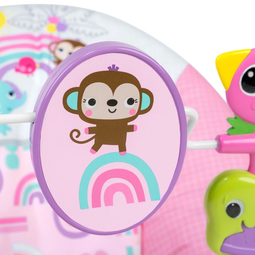 Bright Starts - Berceuse vibrante pour bébé PINK PARADISE 1xLR14