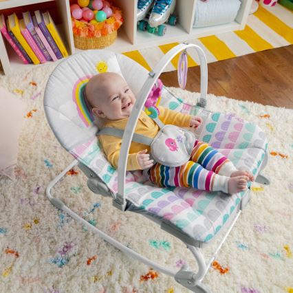 Bright Starts - Berceuse vibrante pour bébé ROSY RAINBOW 1xLR14