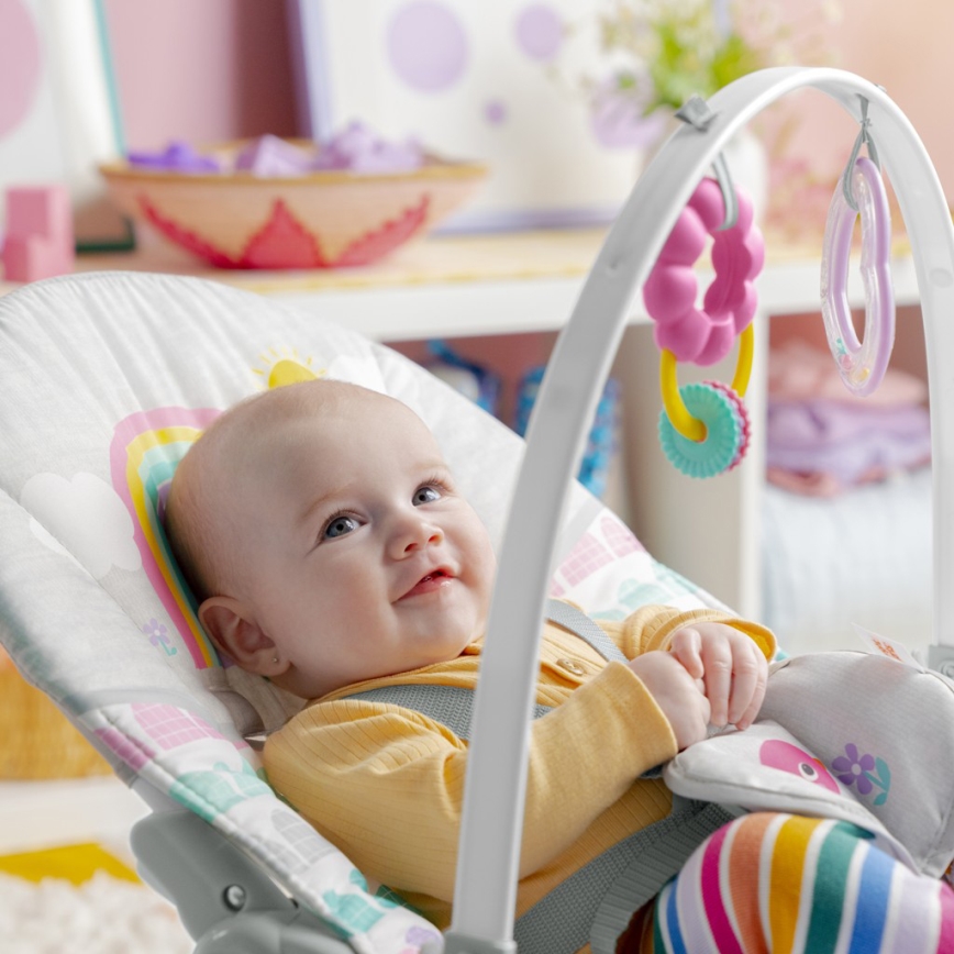 Bright Starts - Berceuse vibrante pour bébé ROSY RAINBOW 1xLR14