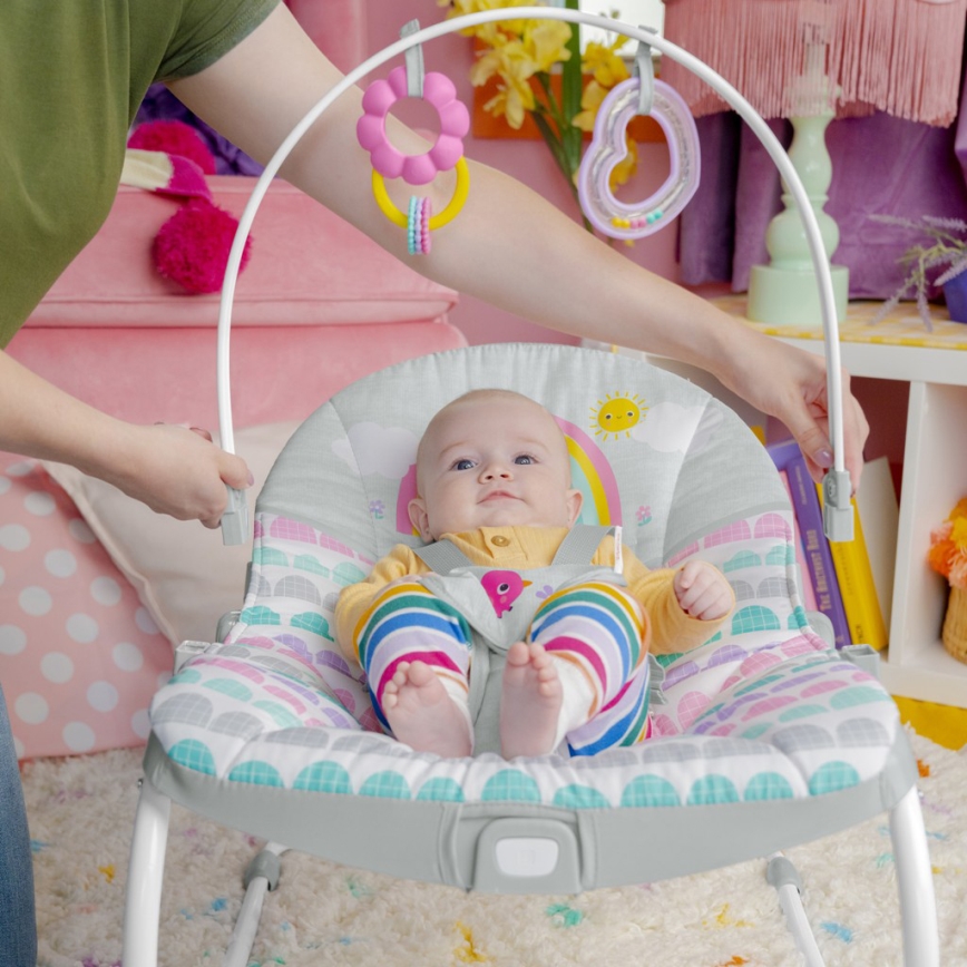 Bright Starts - Berceuse vibrante pour bébé ROSY RAINBOW 1xLR14